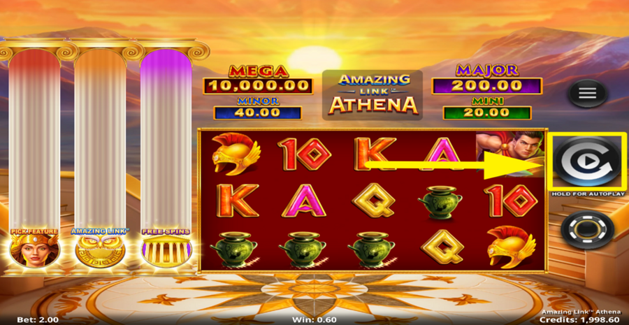 Amazing Link Athena Spin Button