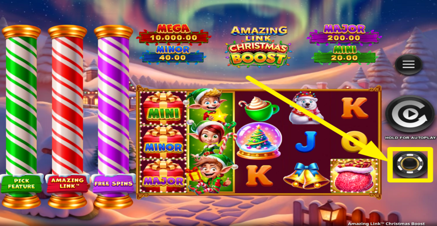 Amazing Link Christmas Boost Adjust Bet