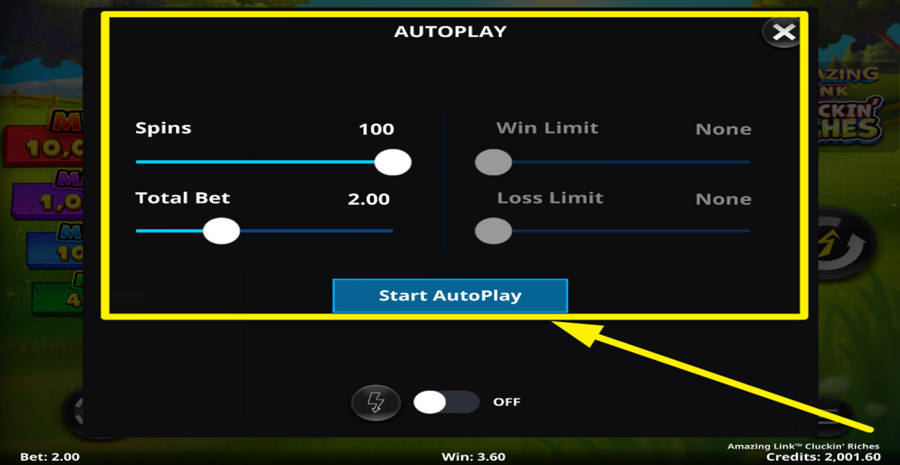 Amazing Link Cluckin Riches Autoplay