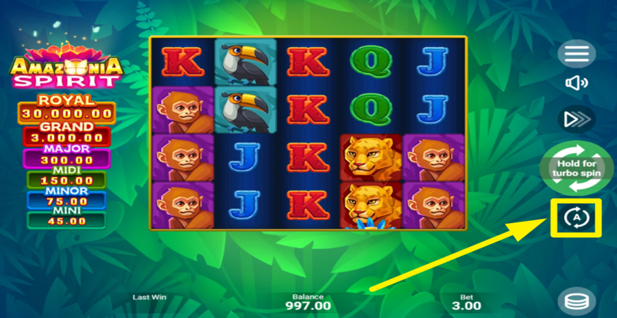 Amazonia Spirit Autoplay