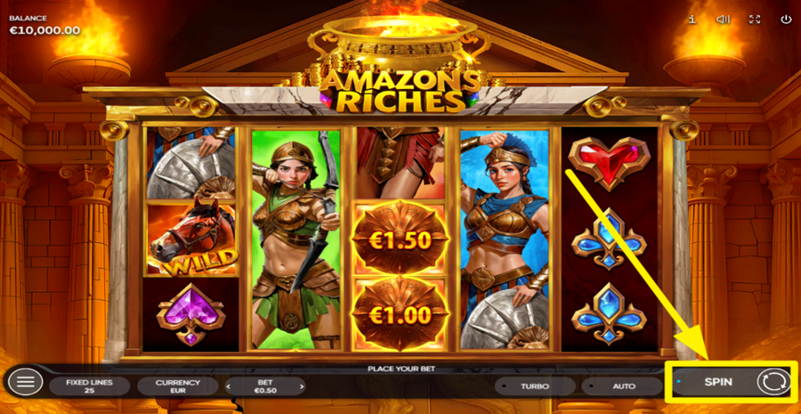 Amazons Riches Spin