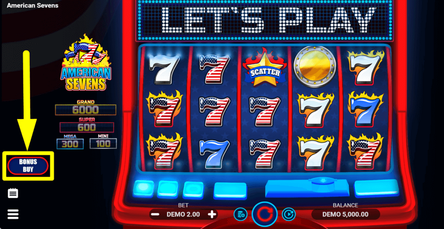 American Sevens Buy Feature