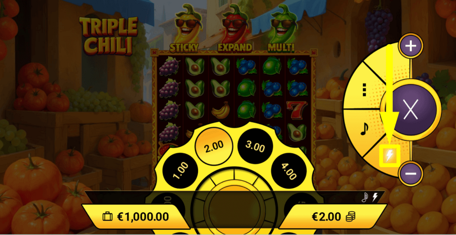 Amigo Gaming Triple Chili Turbo Feature