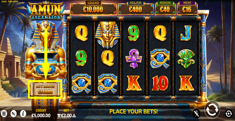 Amun Ascension Buy Feature