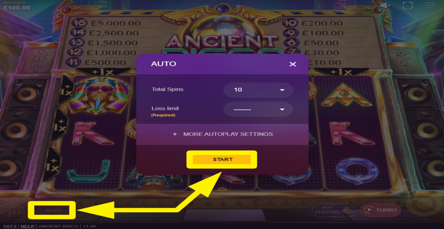 Ancient Disco Autoplay