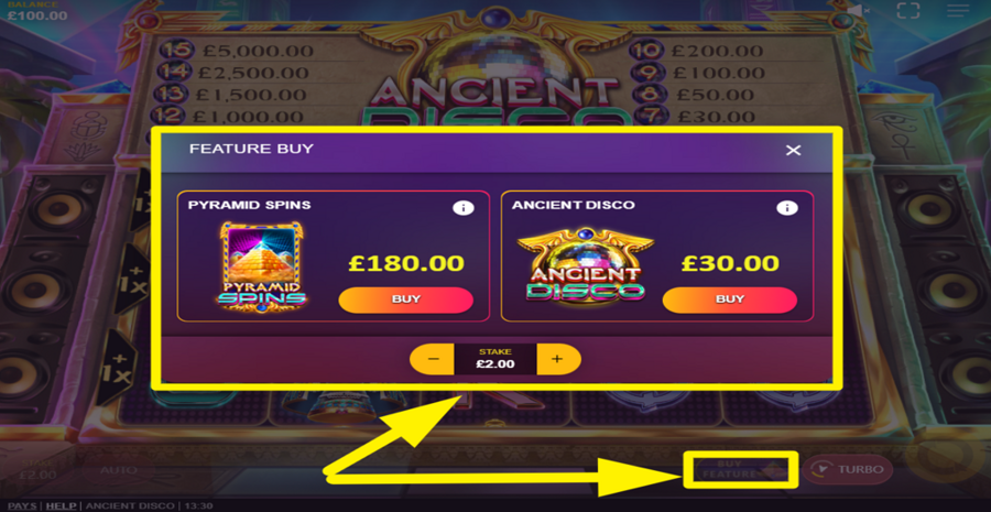 Ancient Disco Buy Bonus