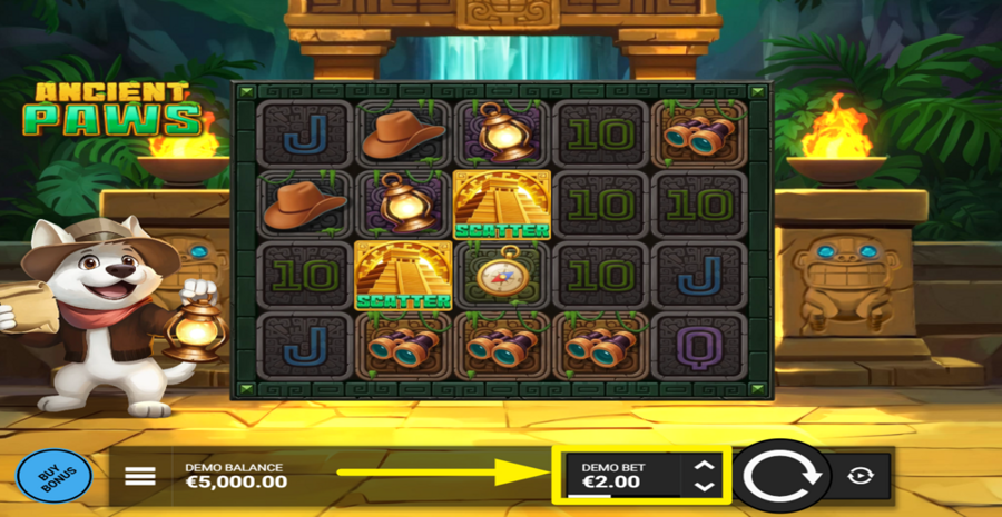 Ancient Paws Adjust Bet