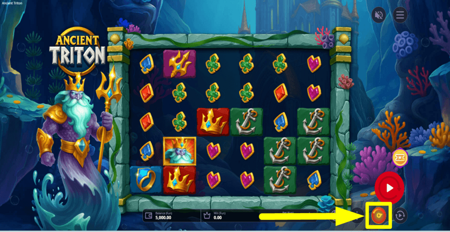 Ancient Triton Turbo Feature