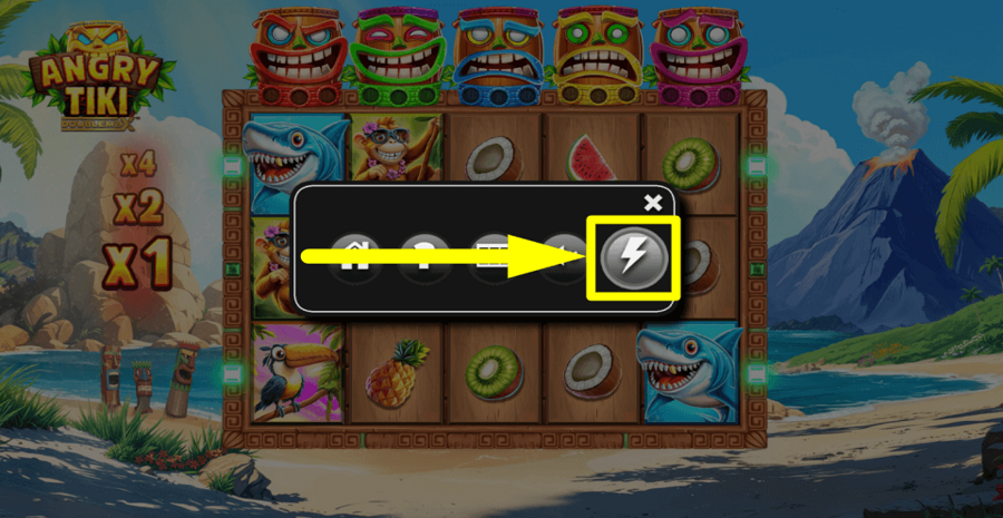 Angry Tiki Doublemax Turbo Feature