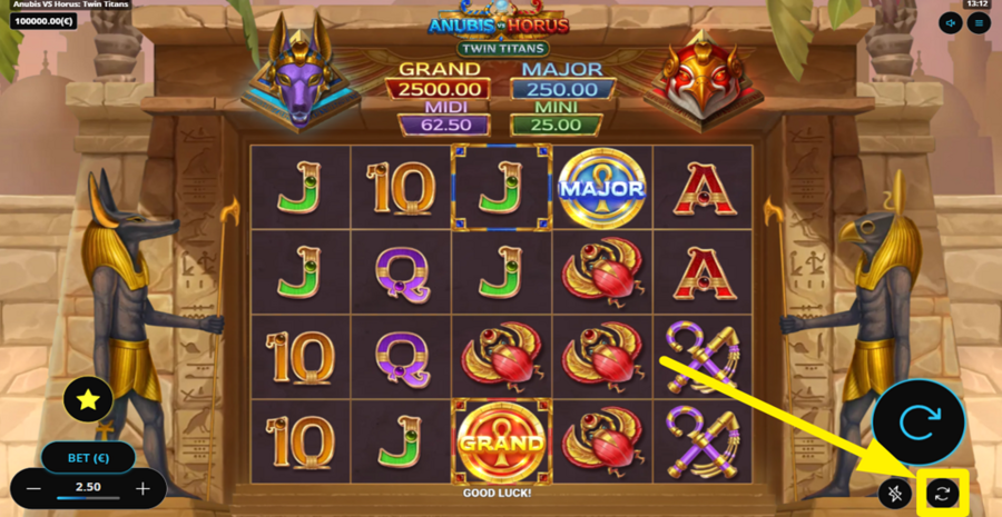 Anubis Vs Horus Twin Titans Autoplay