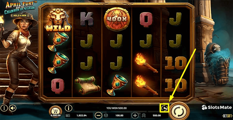 April Fury And The Chamber Of Scarabs Autoplay