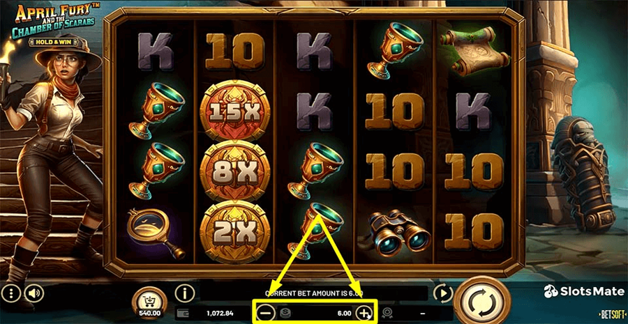 April Fury And The Chamber Of Scarabs Choose Bet