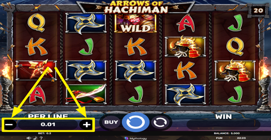 Arrows Of Hachiman Adjust Bet