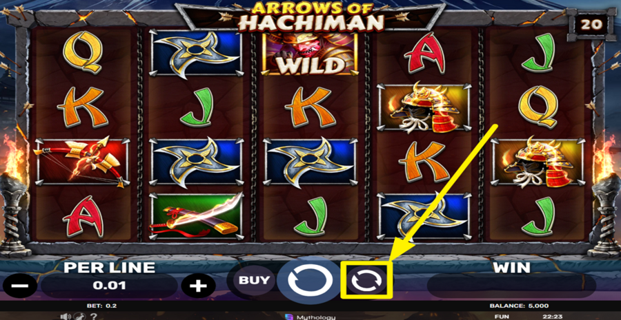 Arrows Of Hachiman Autoplay