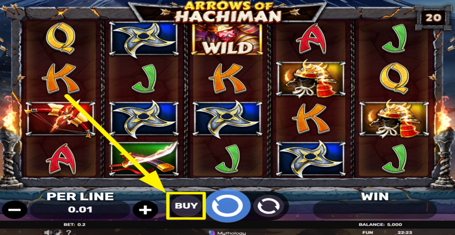 Arrows Of Hachiman Buy Bonus