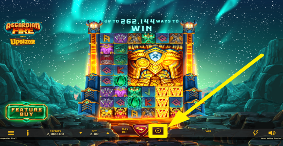 Asgardian Fire Autoplay