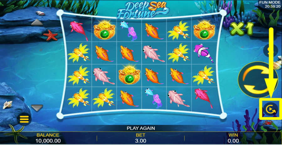 Aspect Gaming Deep Sea Fortune Autoplay Feature