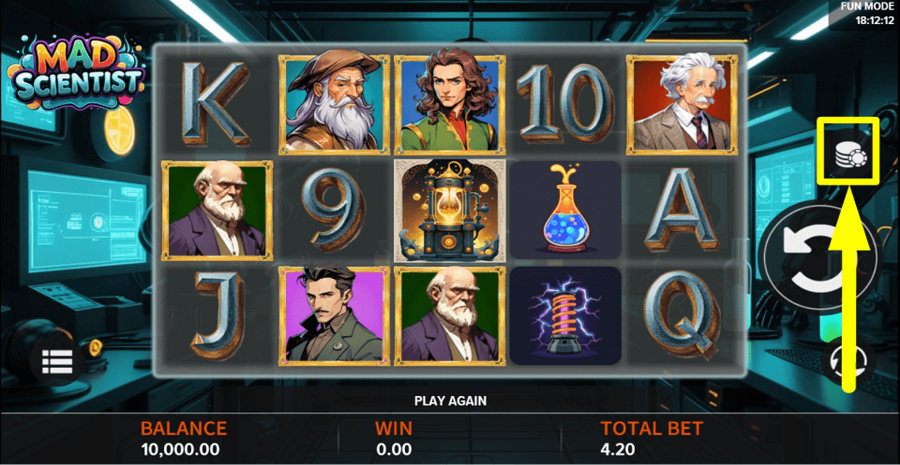 Aspect Gaming Mad Scientist Bet Value