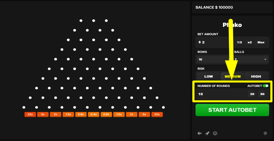 Astriona Plinko Autoplay Feature