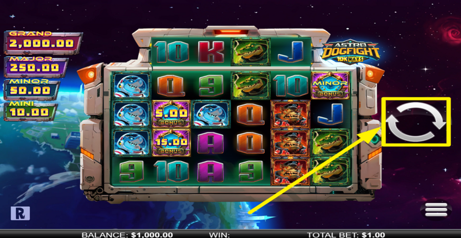 Astro Dogfight 10k Ways Spin