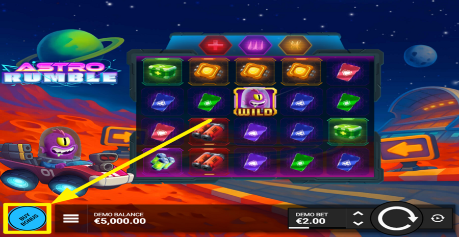 Astro Rumble Buy Bonus