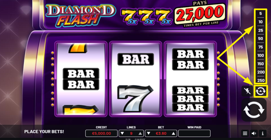 Atomic Slot Lab Diamond Flash Autoplay