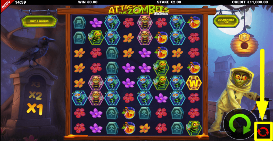 Attack Of The Zombees Wildenergy Autoplay Feature