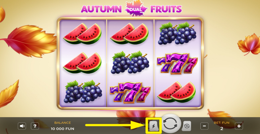 Autumn Dual Fruits Turbo