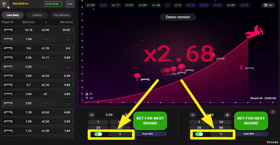 Aviabet Auto Cash Out