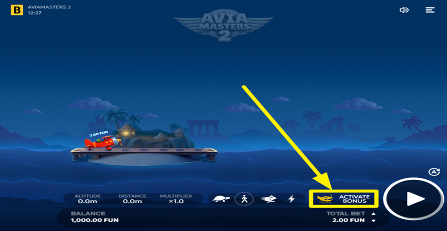 Aviamasters 2 Activate Bonus