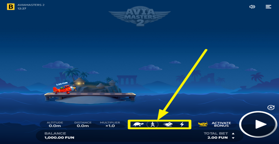Aviamasters 2 Change Speed