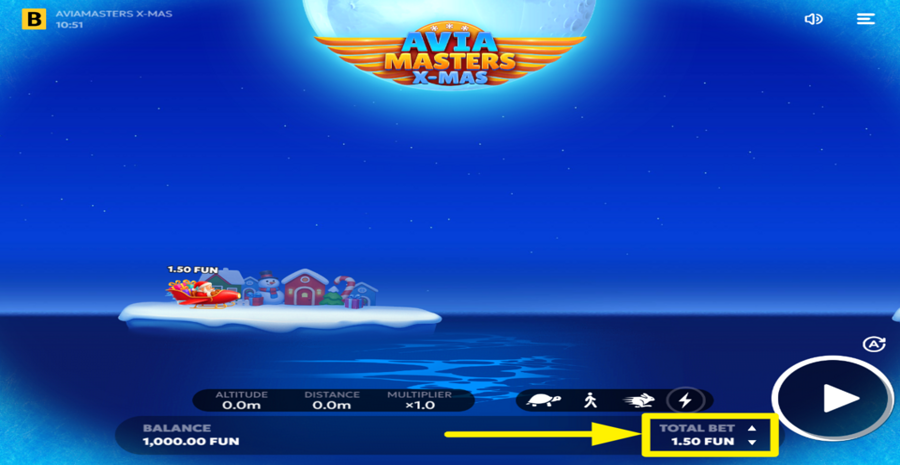 Aviamasters Xmas Adjust Bet