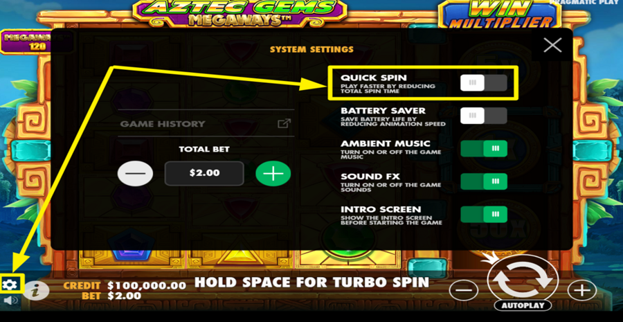 Aztec Gems Megaways Turbo
