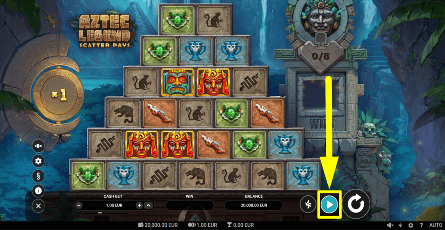 Aztec Legend Autoplay Feature