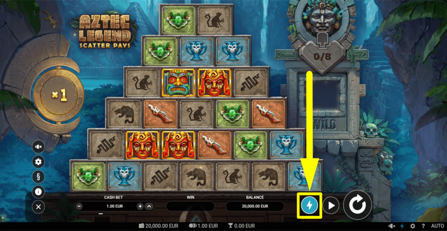 Aztec Legend Fast Play Feature