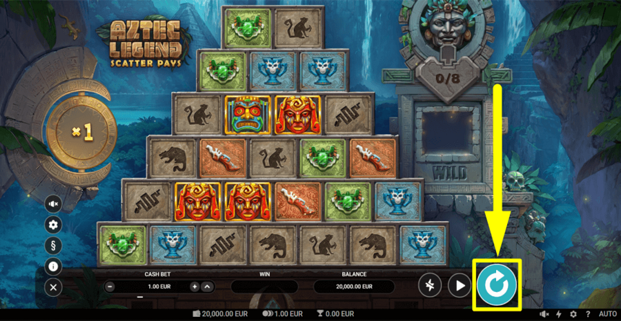 Aztec Legend Play Button