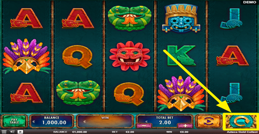Azteca Gold Collect Spin