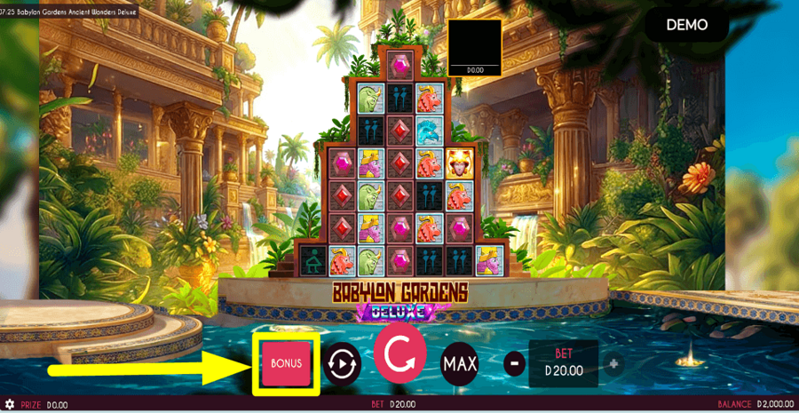 Babylon Gardens Ancient Wonders Deluxe Buy Feature