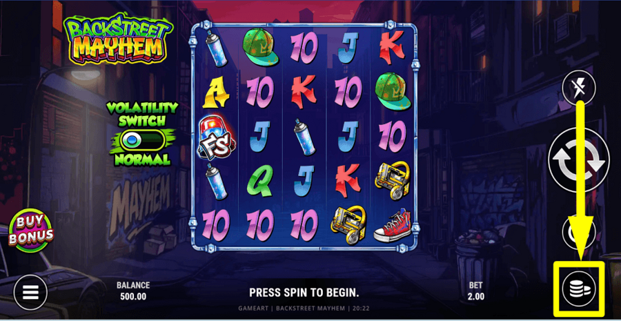 Backstreet Mayhem Bet Value