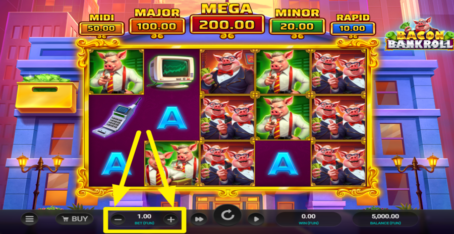 Bacon Bankroll Adjust Bet