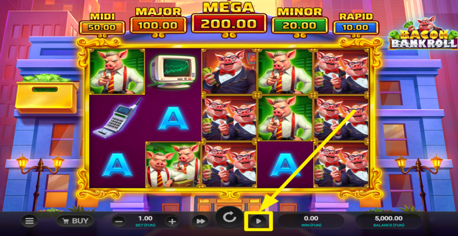 Bacon Bankroll Autoplay