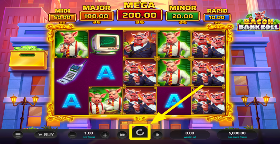 Bacon Bankroll Spin