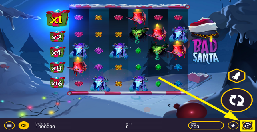 Bad Santa Autoplay