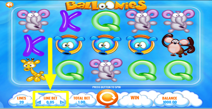 Balloonies Bet Value