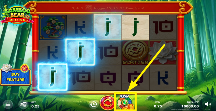 Bamboo Bear Deluxe Gamble