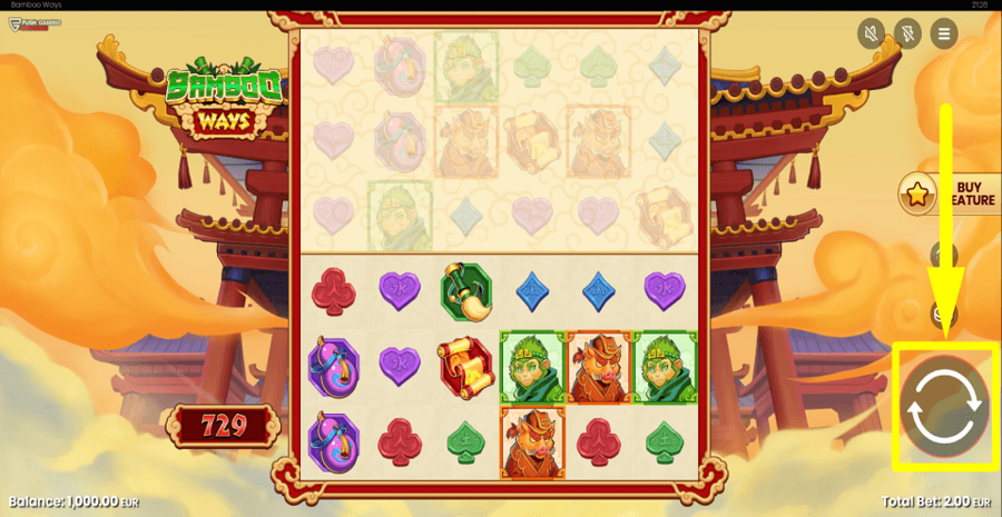 Bamboo Ways Spin Button