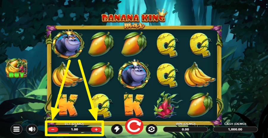 Banana King Max Adjust Bet