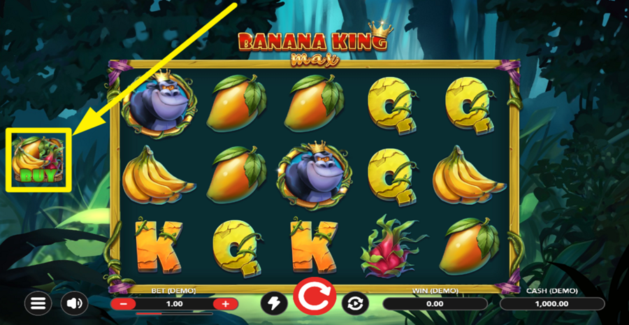 Banana King Max Buy Bonus