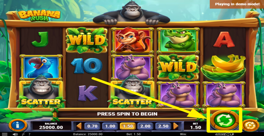 Banana Rush Spin