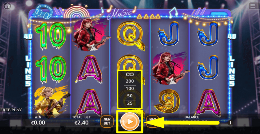 Band Girl Autoplay Feature